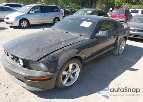 2007 Ford Mustang Gt Deluxe/Gt Premium из США, поврежденный, VIN 1ZVFT82HX75197174